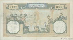 1000 Francs CÉRÈS ET MERCURE type modifié FRANCIA  1938 F.38.29 MBC+