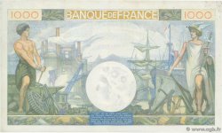 1000 Francs COMMERCE ET INDUSTRIE FRANCE  1941 F.39.04 XF-