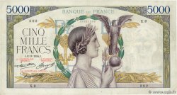 5000 Francs VICTOIRE FRANCIA  1934 F.44.01 BC