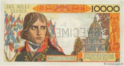 10000 Francs BONAPARTE Spécimen FRANKREICH  1955 F.51.01Spn fST