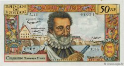 50 Nouveaux Francs HENRI IV FRANCIA  1959 F.58.03 EBC