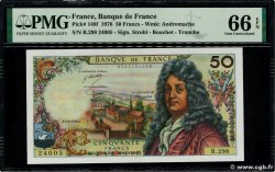 50 Francs RACINE FRANCIA  1976 F.64.33a FDC