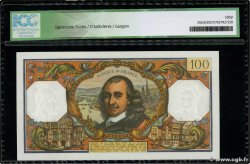 100 Francs CORNEILLE FRANKREICH  1965 F.65.06 fST+