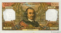 100 Francs CORNEILLE FRANCIA  1971 F.65.35 EBC