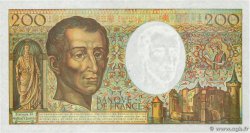 200 Francs MONTESQUIEU Modifié FRANCIA  1994 F.70/2.02 q.SPL
