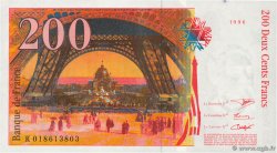 200 Francs EIFFEL FRANCIA  1996 F.75.02 q.SPL