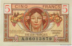 5 Francs TRÉSOR FRANÇAIS FRANCIA  1947 VF.29.01 q.FDC