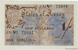 1 Shilling JERSEY  1941 P.02a FDC