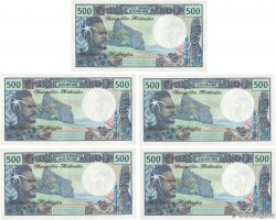 500 Francs Consécutifs NEUE HEBRIDEN  1980 P.19c fST+