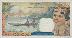 20 NF sur 1000 Francs Union Française SAN PEDRO Y MIGUELóN  1964 P.34 SC+