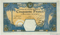 50 Francs DAKAR FRENCH WEST AFRICA (1895-1958) Dakar 1919 P.09Ba
