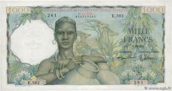 1000 Francs AFRIQUE OCCIDENTALE FRANÇAISE (1895-1958)  1955 P.48