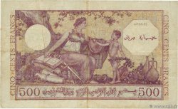 500 Francs ALGERIA  1944 P.095 q.MB