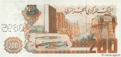 200 Dinars Spécimen ALGERIA  1983 P.135s AU+