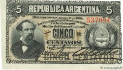 5 Centavos ARGENTINA  1884 P.005
