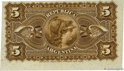 5 Centavos ARGENTINA  1884 P.005 AU