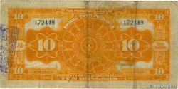 10 Dollars CHINE Canton 1918 PS.2403c pr.TTB