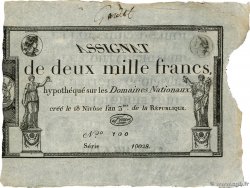 2000 Francs FRANCIA  1795 Ass.51a SPL+