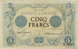 5 Francs NOIR FRANCIA  1873 F.01.22 EBC+