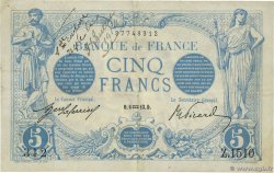 5 Francs BLEU FRANCE  1913 F.02.13 TTB