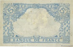 5 Francs BLEU lion inversé FRANCE  1916 F.02bis.04 TTB