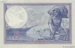 5 Francs FEMME CASQUÉE FRANCIA  1917 F.03.01 AU