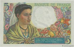 5 Francs BERGER Numéro radar FRANKREICH  1945 F.05.06 fST+