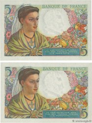 5 Francs BERGER Consécutifs FRANCE  1947 F.05.07 NEUF