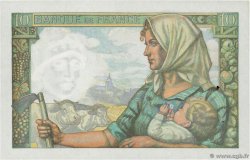 10 Francs MINEUR FRANKREICH  1941 F.08.01 VZ