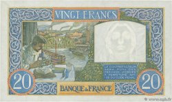 20 Francs TRAVAIL ET SCIENCE FRANKREICH  1941 F.12.14 VZ+