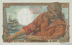 20 Francs PÊCHEUR Petit numéro FRANCE  1948 F.13.12 UNC