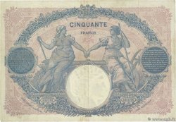 50 Francs BLEU ET ROSE FRANKREICH  1920 F.14.33 S