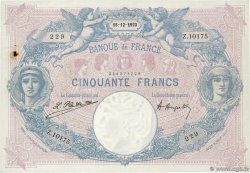 50 Francs BLEU ET ROSE FRANCIA  1923 F.14.36 MBC+