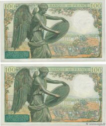 100 Francs DESCARTES Consécutifs FRANCE  1944 F.27.05 pr.NEUF