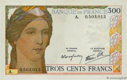 300 Francs FRANCIA  1938 F.29.01A AU