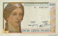 300 Francs FRANCE  1939 F.29.03 XF