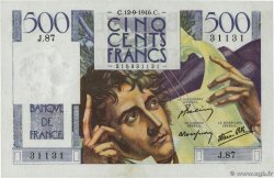 500 Francs CHATEAUBRIAND FRANKREICH  1946 F.34.06 fST+