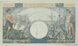 1000 Francs COMMERCE ET INDUSTRIE FRANKREICH  1944 F.39.05 VZ+