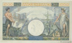 1000 Francs COMMERCE ET INDUSTRIE FRANKREICH  1944 F.39.09 VZ+