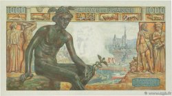 1000 Francs DÉESSE DÉMÉTER FRANCIA  1943 F.40.27 FDC