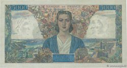 5000 Francs EMPIRE FRANÇAIS FRANKREICH  1947 F.47.59 VZ+