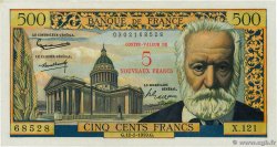 5 NF sur 500 Francs Victor HUGO FRANKREICH  1959 F.52.02 fVZ