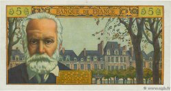 5 Nouveaux Francs VICTOR HUGO FRANCE  1959 F.56.01 TTB