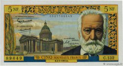 5 Nouveaux Francs VICTOR HUGO FRANCIA  1965 F.56.17 EBC