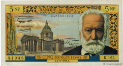 5 Nouveaux Francs VICTOR HUGO FRANCIA  1965 F.56.21 MBC+