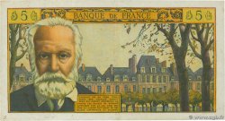 5 Nouveaux Francs VICTOR HUGO FRANCE  1965 F.56.21 VF+