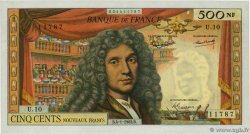 500 Nouveaux Francs MOLIÈRE FRANCIA  1963 F.60.04 SPL+