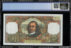 100 Francs CORNEILLE FRANKREICH  1976 F.65.54 fST+