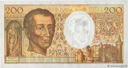 200 Francs MONTESQUIEU Fauté FRANKREICH  1992 F.70.12c ST
