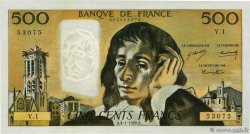 500 Francs PASCAL FRANKREICH  1968 F.71.01 VZ+